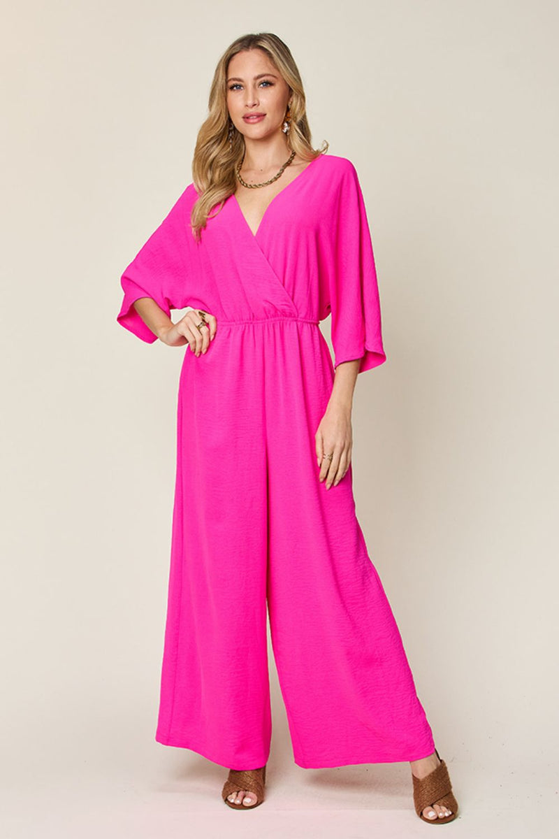 Jump to Conclusions Wide Leg Jumpsuit