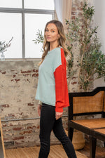 All In Color Block Sweater