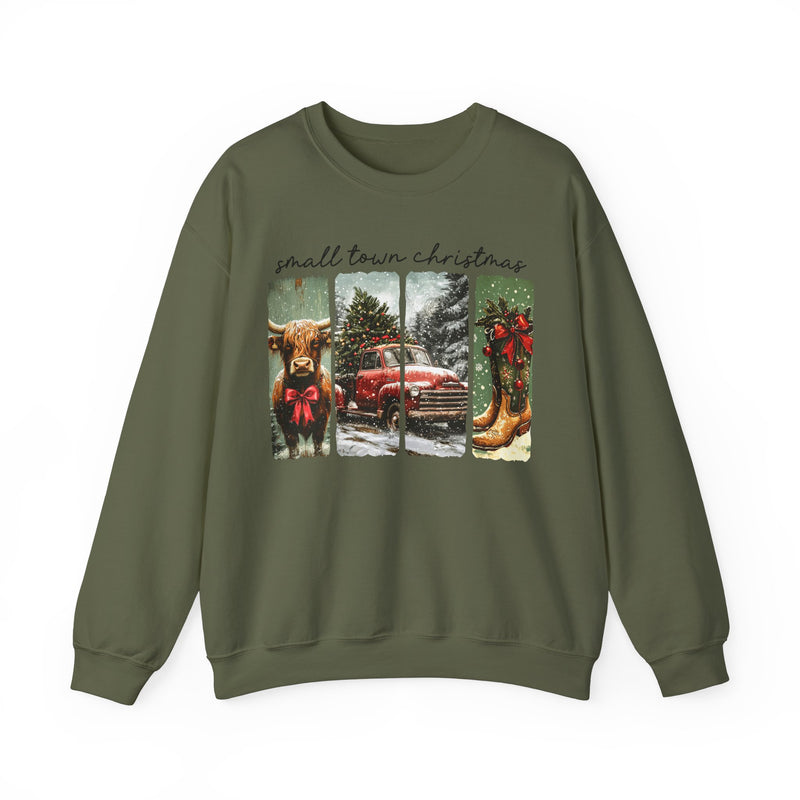 It's a Small Town Christmas Crewneck Sweatshirt