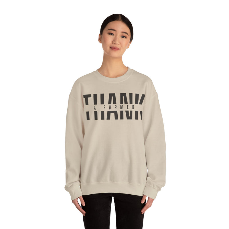 Thank a Farmer Crewneck Sweatshirt