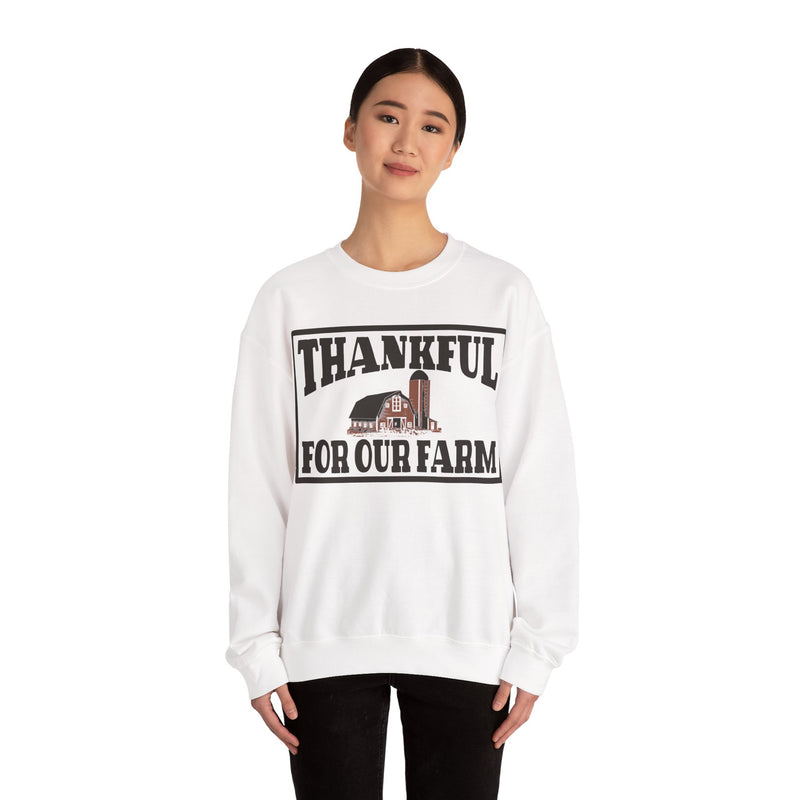 Thankful For Our Farm Crewneck Sweatshirt