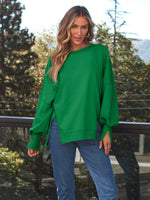 Kicking It Off Reverse Seam Pullover