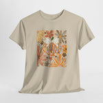 Abstract Autumn Floral Tee