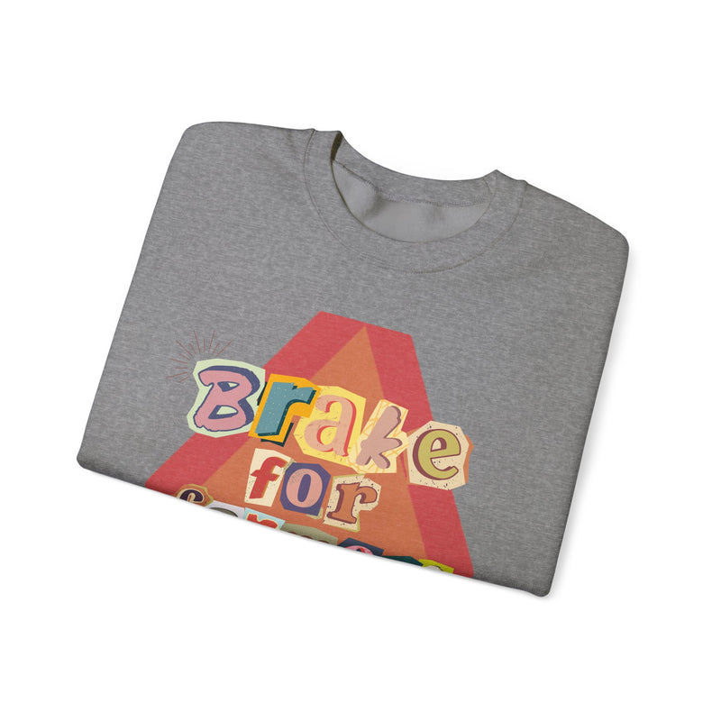Brake for Farmers Crewneck Sweatshirt
