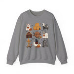 Farm Halloween 9 Square Sweatshirt