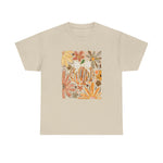 Abstract Autumn Floral Tee
