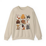 Farm Halloween 9 Square Sweatshirt