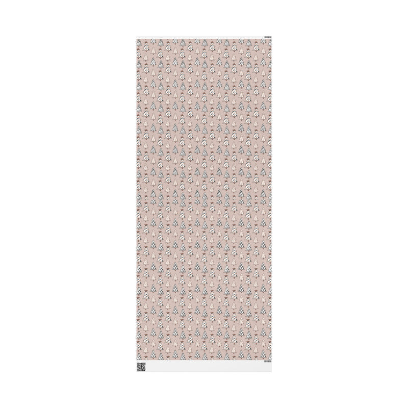 Cowhide Tree Wrapping Paper 30" × 72"