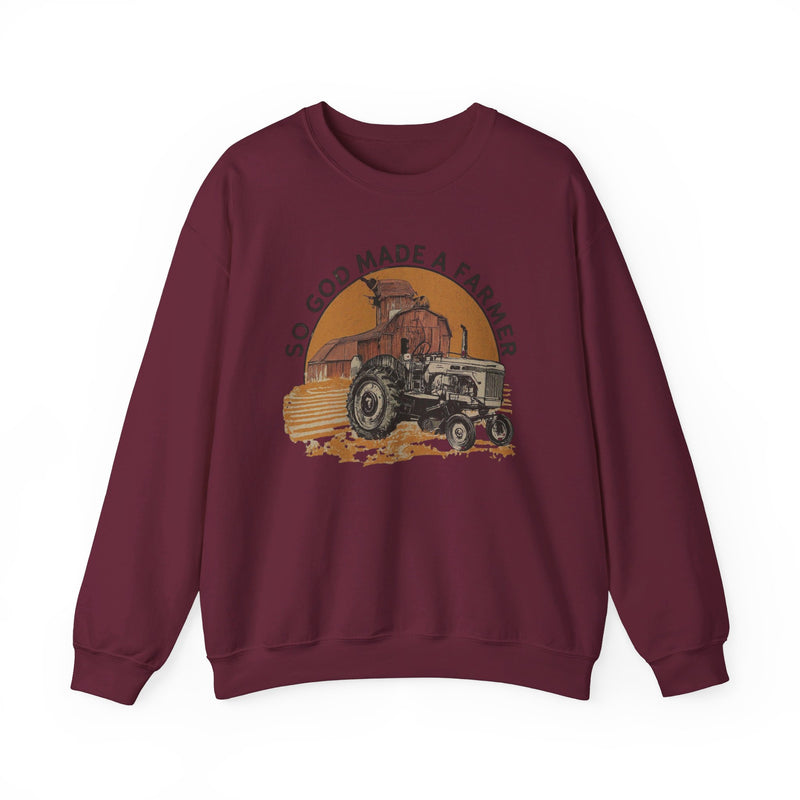 So God Made a Farmer Sweatshirt