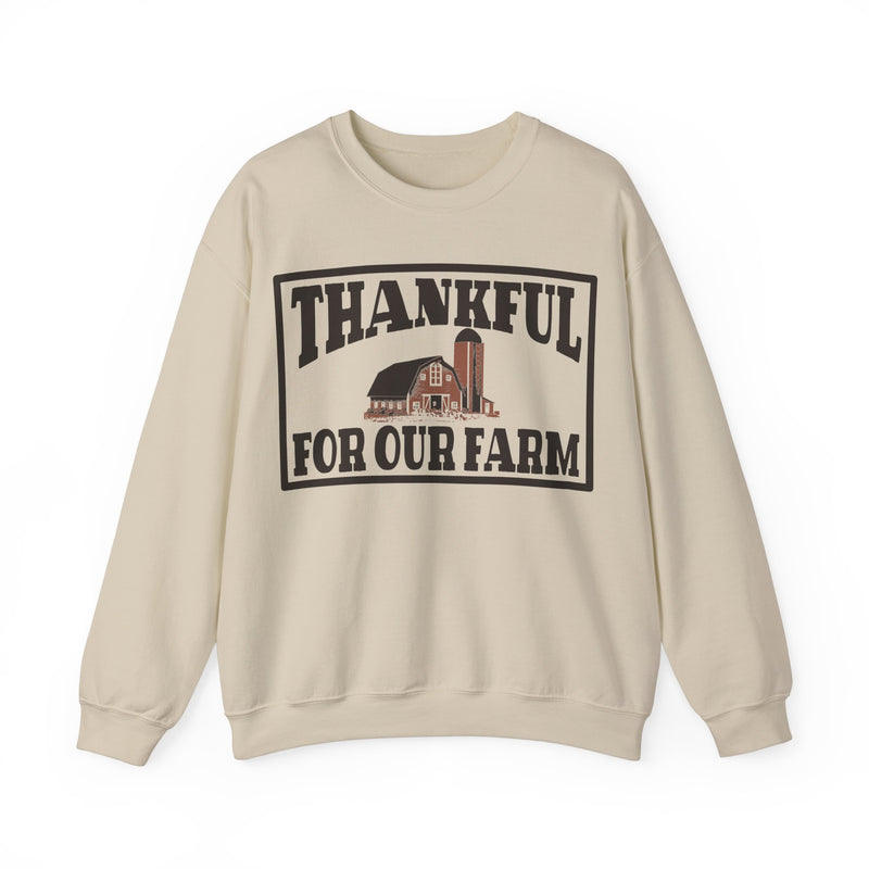 Thankful For Our Farm Crewneck Sweatshirt