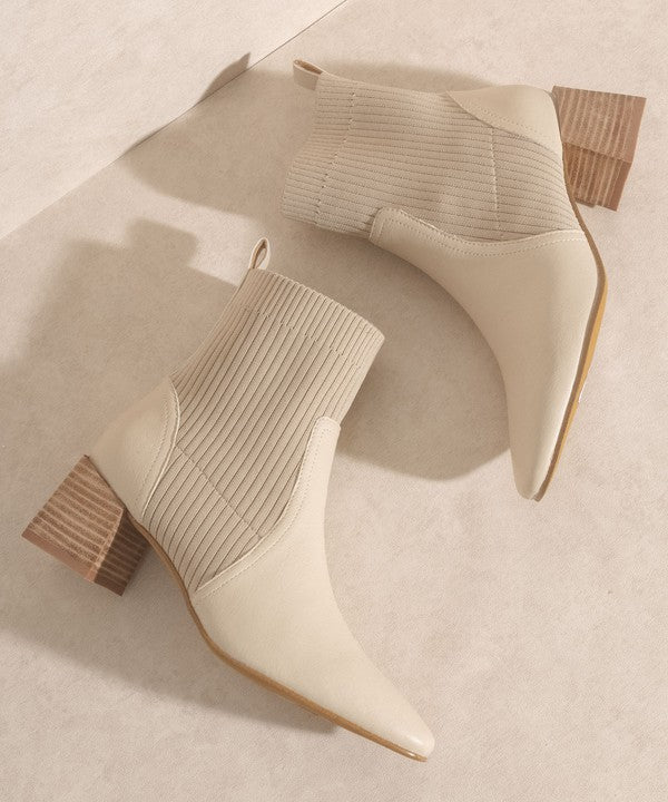 Geraldine - Sock Bootie in Snake