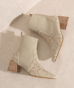 Geraldine - Sock Bootie in Snake