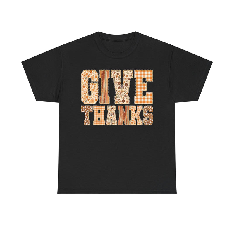 Give Thanks Cotton Tee