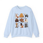 Farm Halloween 9 Square Sweatshirt