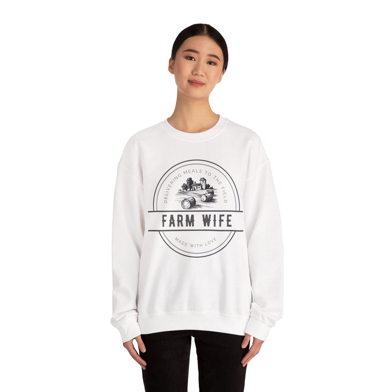Delivering Meals to the Field Crewneck Sweatshirt