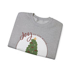 Joy to the World Cattle Tag Crewneck Sweatshirt