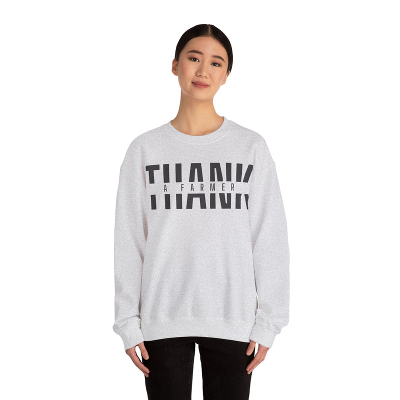 Thank a Farmer Crewneck Sweatshirt