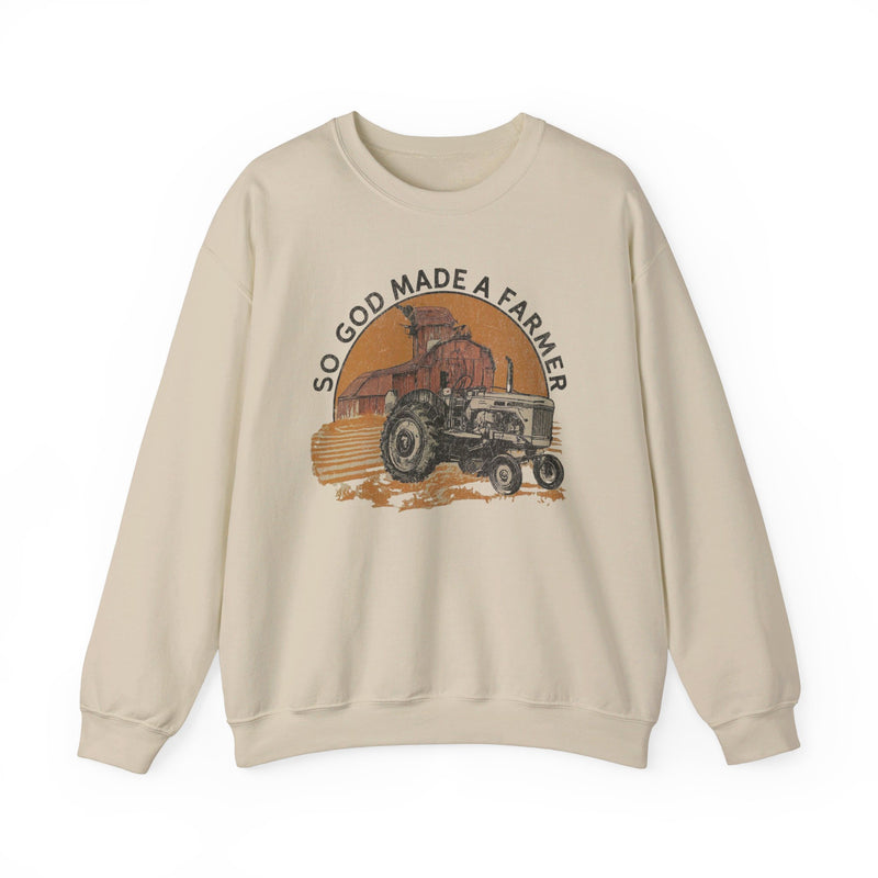 So God Made a Farmer Sweatshirt