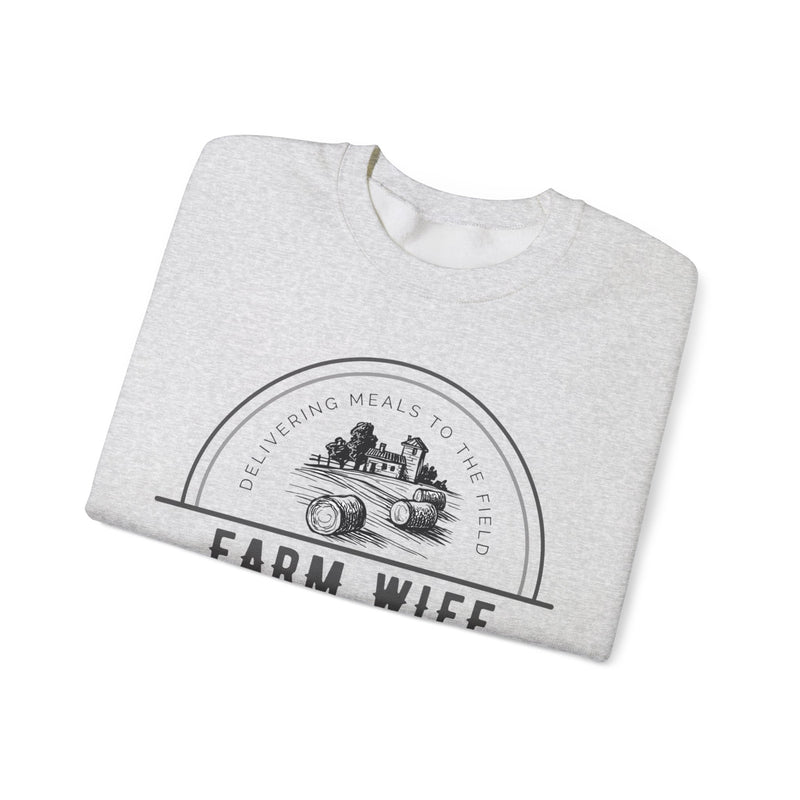 Delivering Meals to the Field Crewneck Sweatshirt