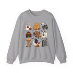 Farm Halloween 9 Square Sweatshirt