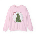 Joy to the World Cattle Tag Crewneck Sweatshirt