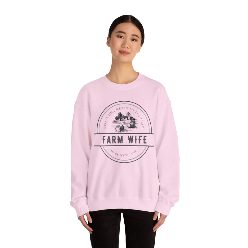 Delivering Meals to the Field Crewneck Sweatshirt