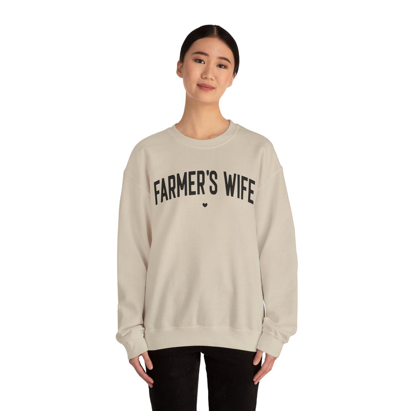 Farmers Wife Crewneck Sweatshirt