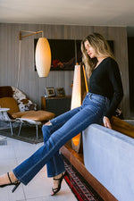Stretch High Rise Bootcut