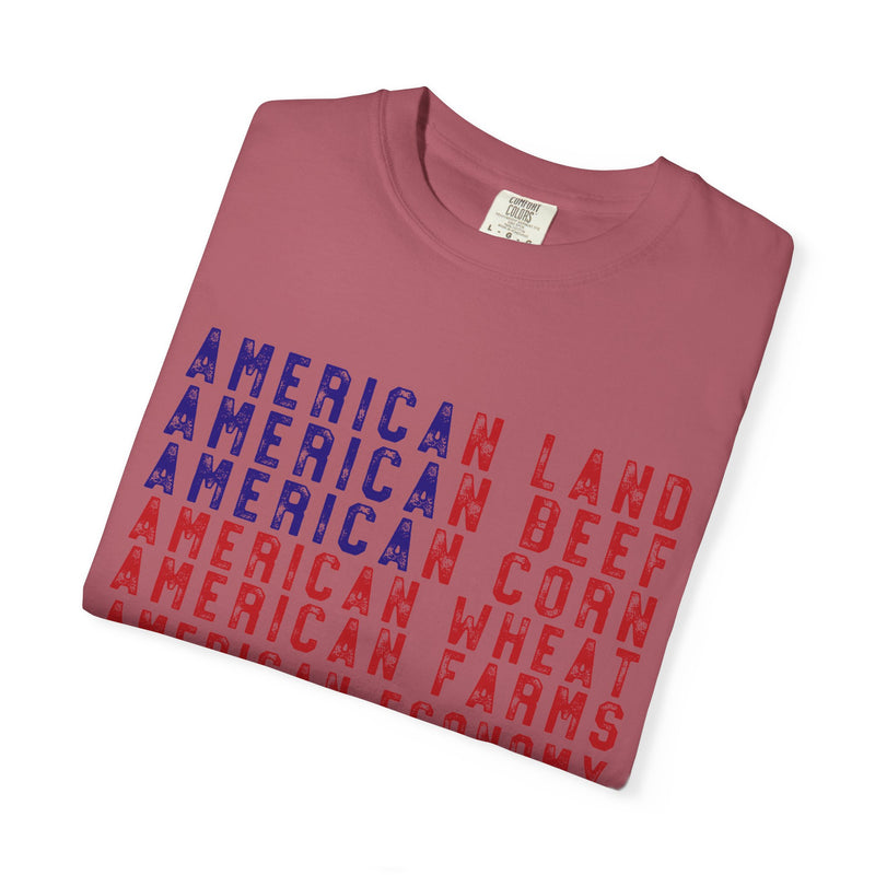 American Land American Beef Tee on CC