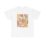 Abstract Autumn Floral Tee