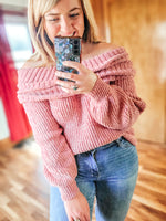 Feeling Berry Cozy Chenille Sweater