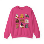 Farm Halloween 9 Square Sweatshirt