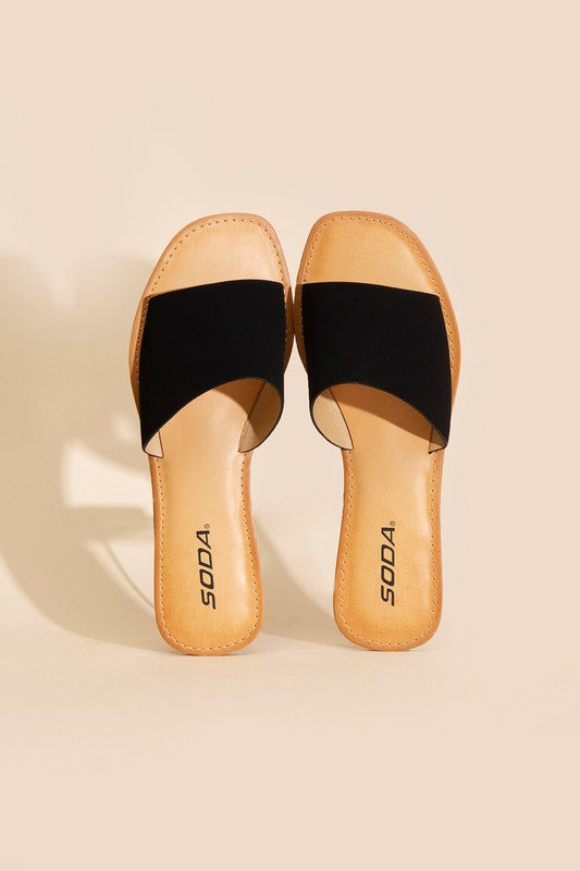Slide Into Summer- Black