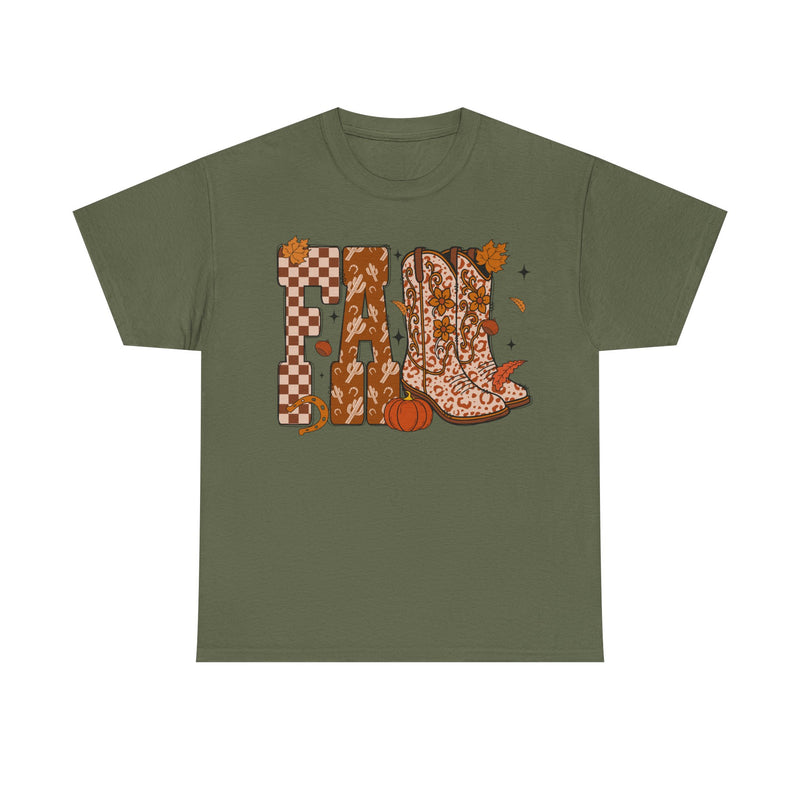 Fall-Cowboy Boots Tee
