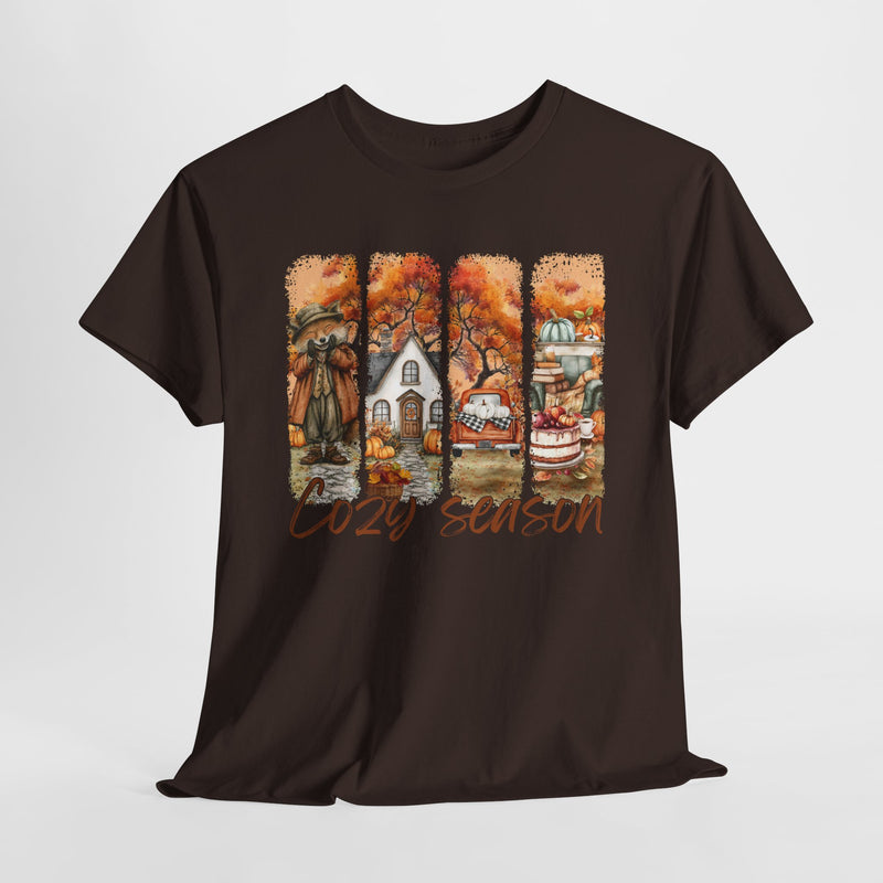 Cozy Season Scene Tee