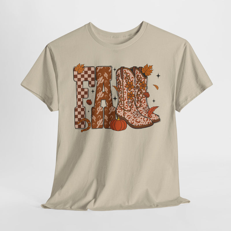 Fall-Cowboy Boots Tee