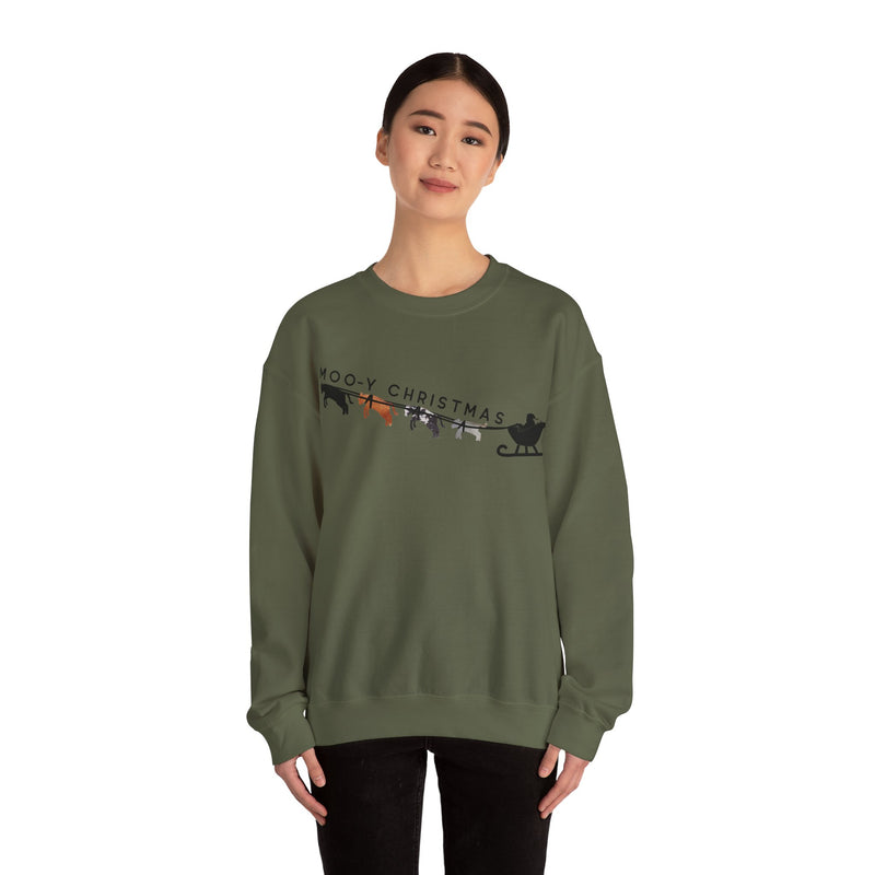 Moo-y Christmas Crewneck Sweatshirt