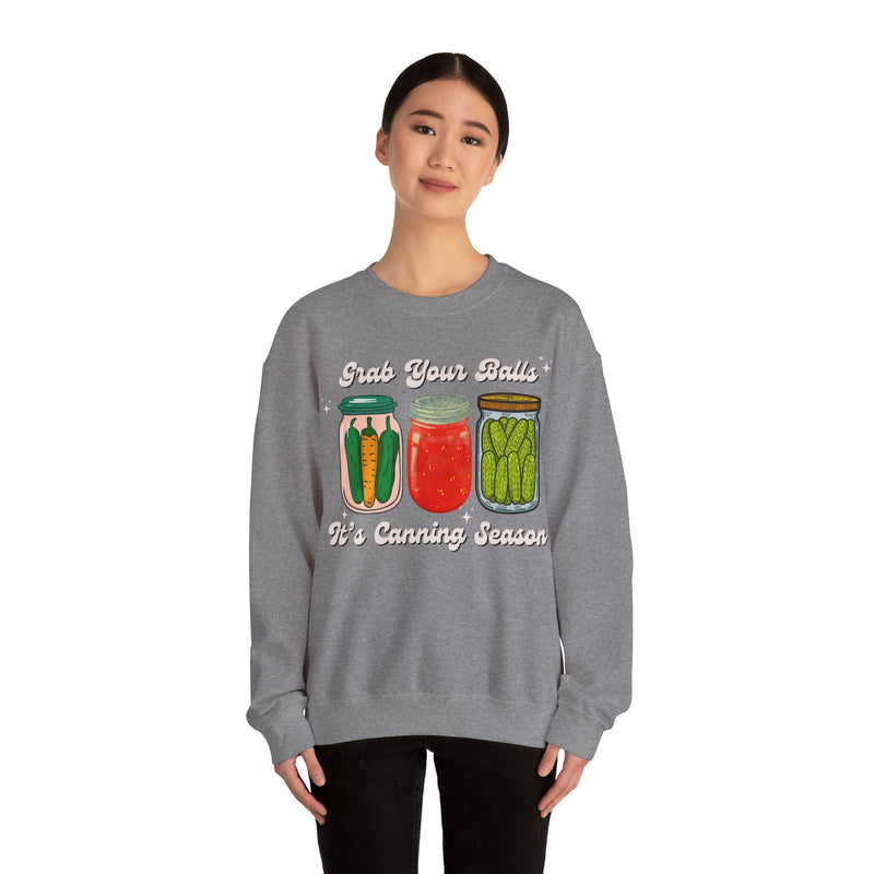 It's Canning Season Crewneck Sweatshirt
