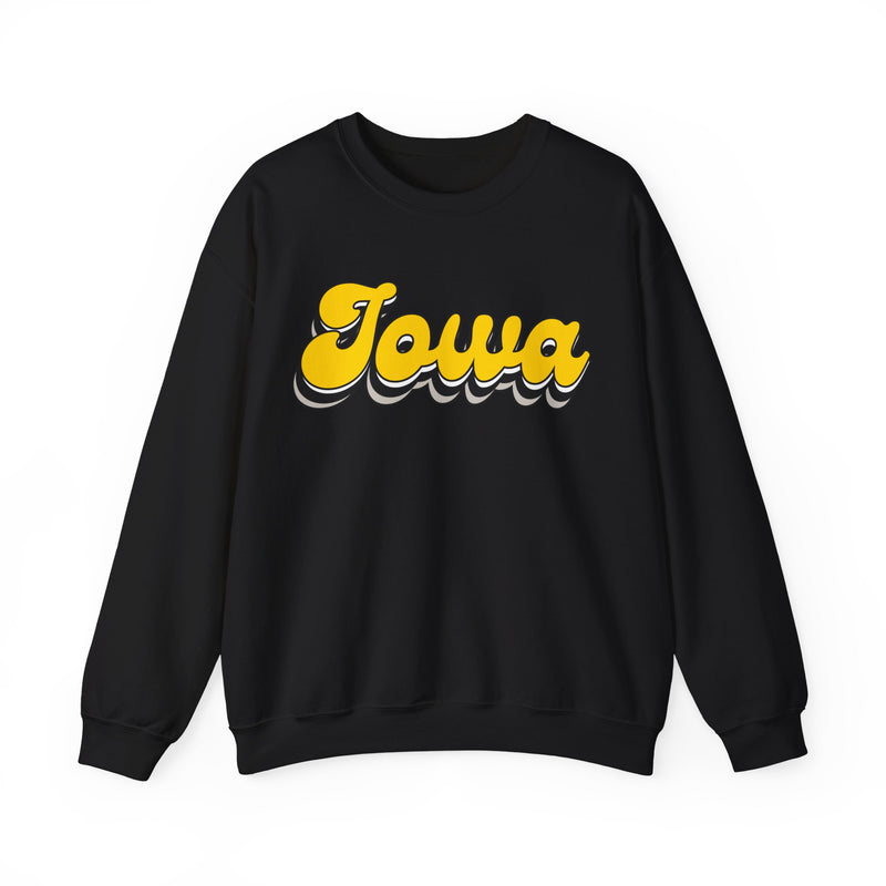 Retro Iowa Crewneck Sweatshirt