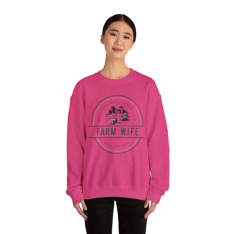 Delivering Meals to the Field Crewneck Sweatshirt