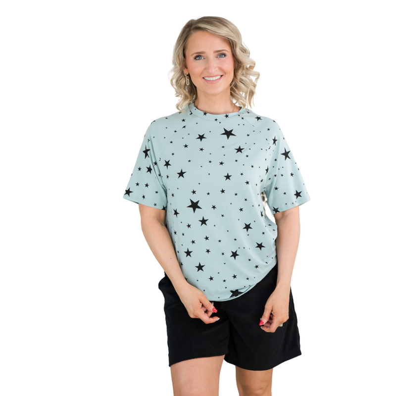 Into the Stars Top in Green