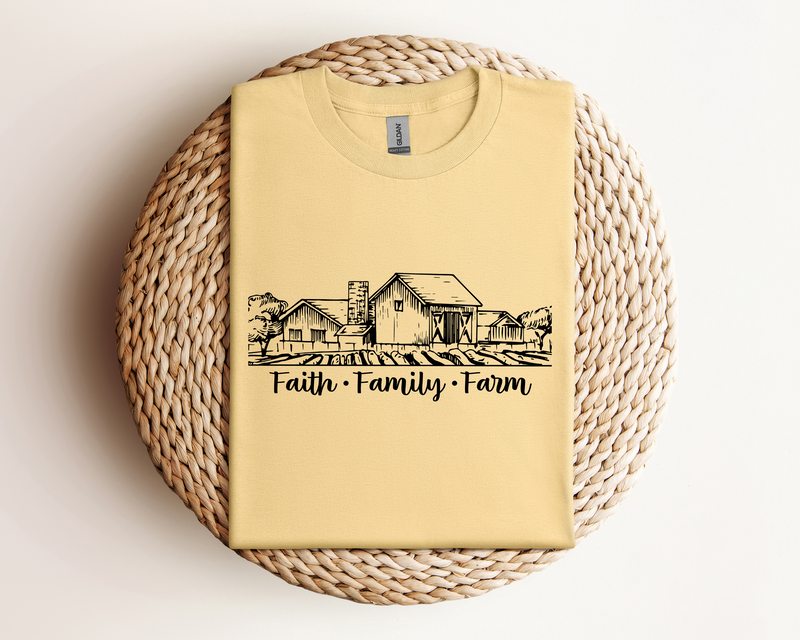 Faith Family Farm Tee