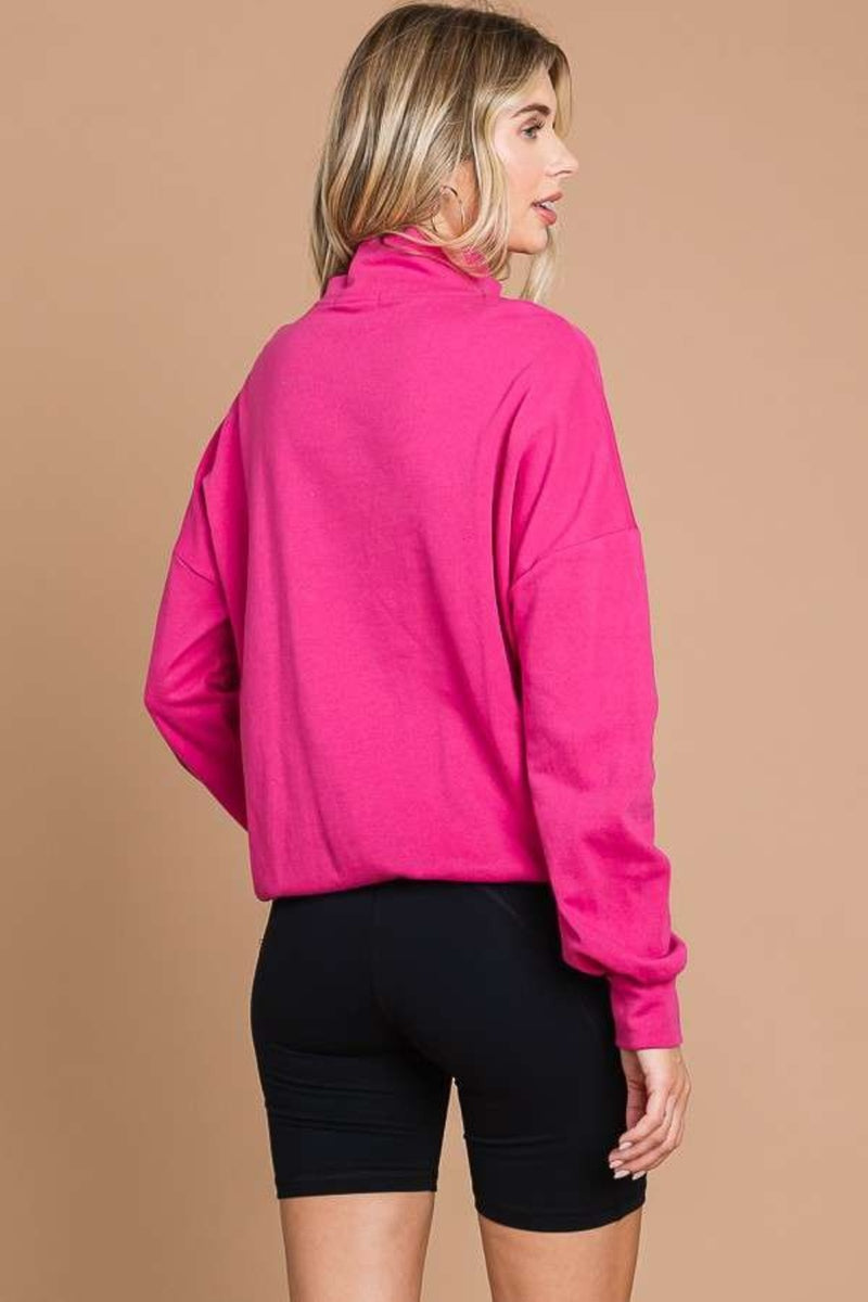 Bright & Sunny Quarter Zip Pullover