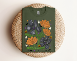 Chic Floral Halloween Tee