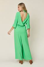Jump to Conclusions Wide Leg Jumpsuit
