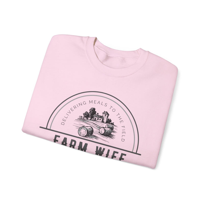Delivering Meals to the Field Crewneck Sweatshirt