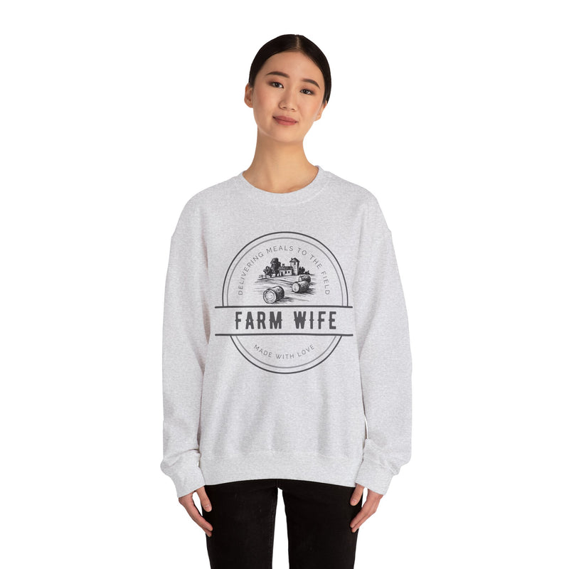 Delivering Meals to the Field Crewneck Sweatshirt