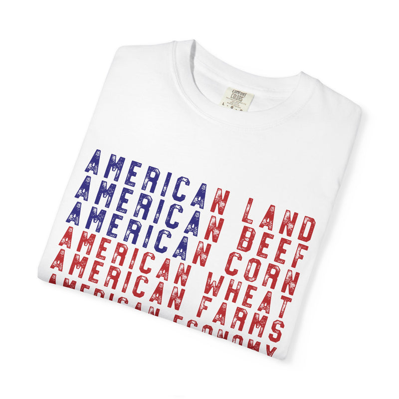American Land American Beef Tee on CC
