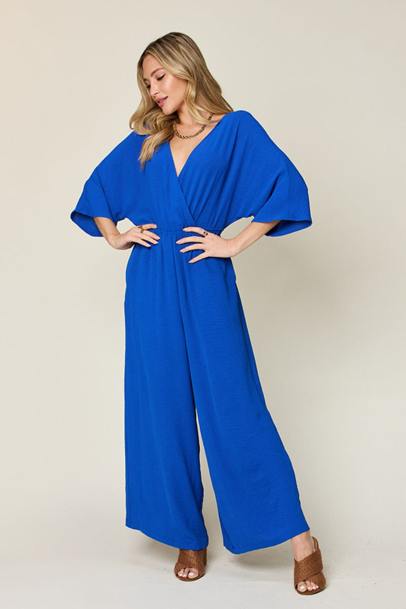 Jump to Conclusions Wide Leg Jumpsuit