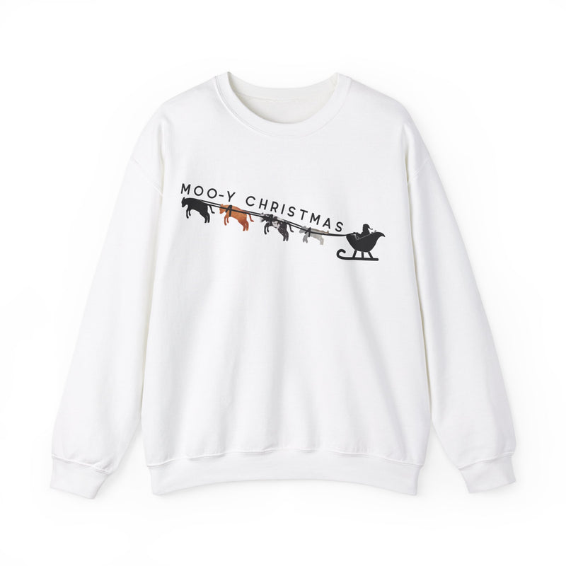 Moo-y Christmas Crewneck Sweatshirt